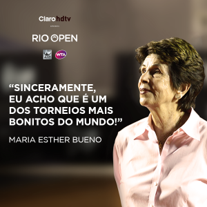 Rio Open tribute to Maria Bueno