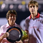 Maria Bueno and Luiz Carvalho