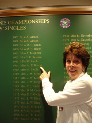 Maria Bueno, campionessa di Wimbledon