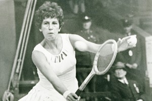 Maria Bueno wins Wimbledon for the third time in 1964