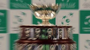 The magnificent Davis Cup trophy