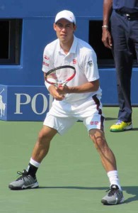 Japan's first time finalist, Kei Nishikori