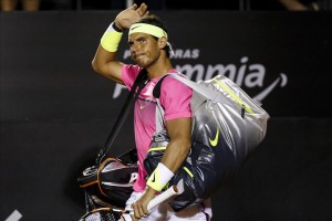 Rafa Nadal departs early