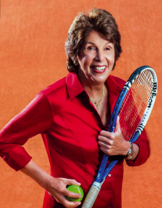 Maria Bueno, the Grand Lady of Tennis, appears in Expressions. [Photo by Egberto Nogueira / ImãFotoGaleria]