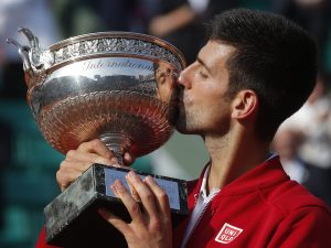 Novak Djokovic cherishes his first Roland Garros singles trophy
