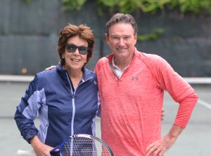 Maria Esther Bueno and Jimmy Connors