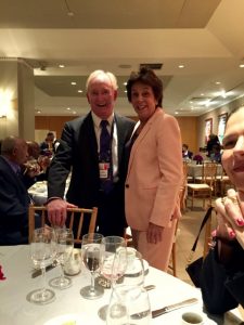 Rod Laver and Maria Esther Bueno