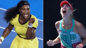 Favourites Serena Williams and Angelique Kerber