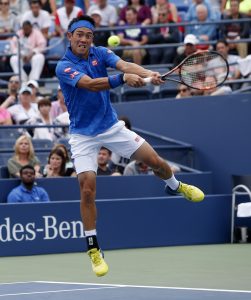 Kei Nishikori [AP Photo/Jason DeCrow]