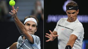 Roger Federer and Rafael Nadal (Getty Images)