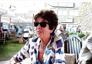 Maria Esther Bueno at Wimbledon in 2014